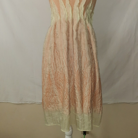 Lapis strapless dress. OS. Good used condi… - Picture 4 of 4